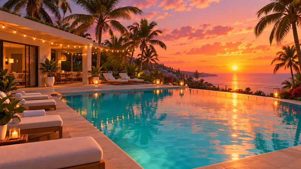 @Image 3 · Poolside patio